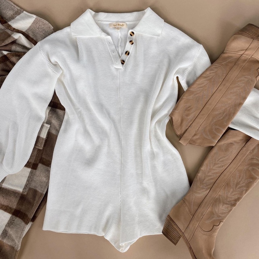 Let’s get cozy Romper